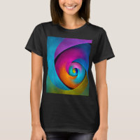 Floral moderne Art Abstrait rose Bleu Motif #17