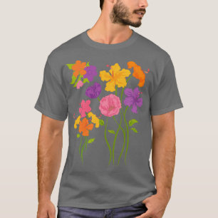 T-shirt Floral Nature Fleur Fleurit Fleur sauvage Botanica