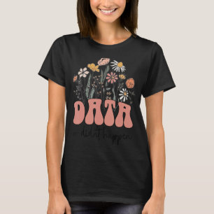 T-shirt Floral Retro données Super ou cela n'est pas arriv