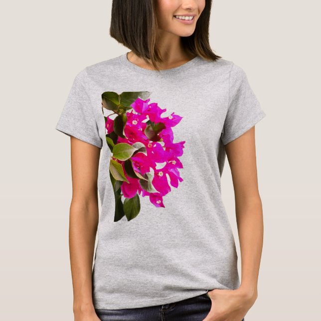 T-shirt Floral rose (Devant)