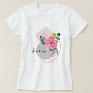 T-shirt Flore Collage
