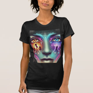 T-shirt Flore en voie de disparition : Elégance noire et b