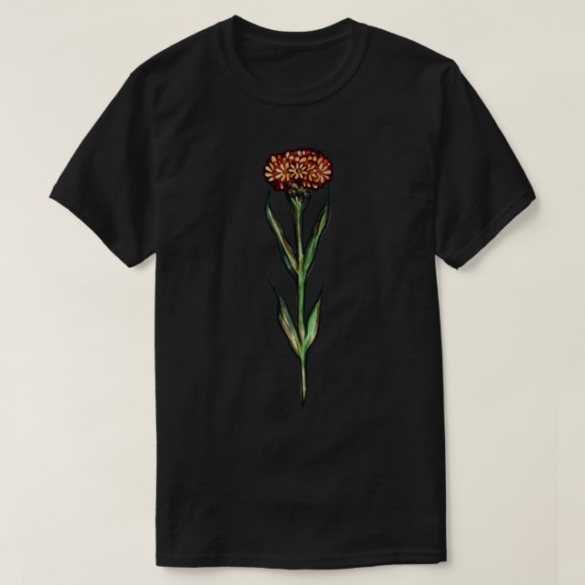 T-shirt flore vintage (Design devant)