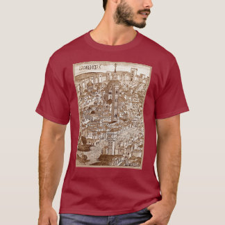 T-shirt Florencia Sepia 1493