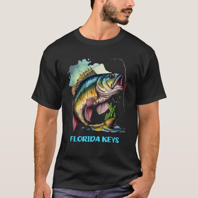 T-shirt Florida Keys FL Fly Fishing Trip Fisher Flyfishing (Devant)