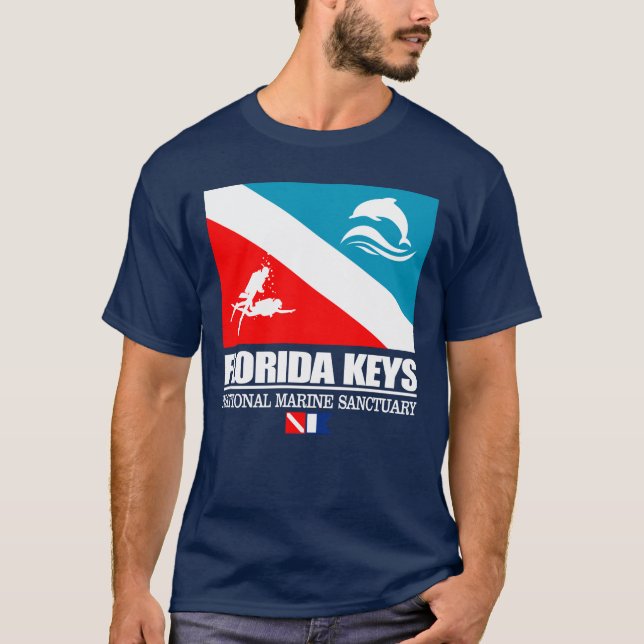 T-shirt Florida Keys NMS (sq) (Devant)