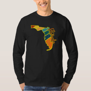 T-shirt Florida State Pride Sunset I Love Florida