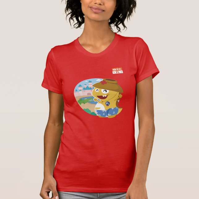 T - Shirt Floridas VIPKID (orange) (Vorderseite)