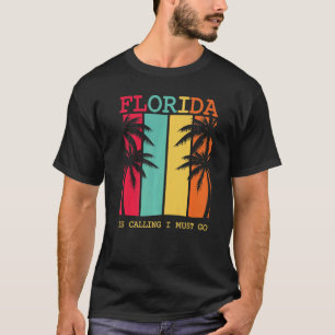 T-shirt Floride Amérique Voyage d'été Vacances Chil