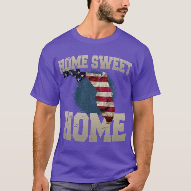 T-shirt Floride Cadeau Accueil Sweet Accueil Fier Forte Fo (Devant)