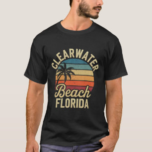 T-shirt Floride Clear Water Beach Vacances Souvenirs Famil