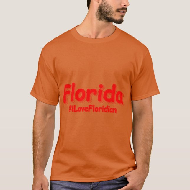 T-shirt Floride Design mignon Acheter maintenant surdimens (Devant)