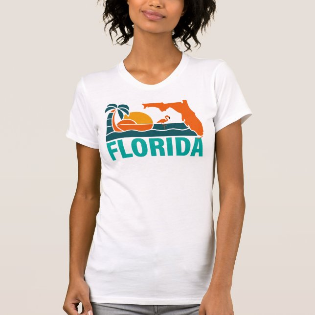 T-shirt Floride, États-Unis d'Amérique (Devant)