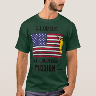 T-shirt Floride Fort Lauderdale Mormon LDS Mission Cadeau