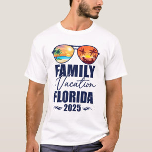 T-shirt Floride Matching Famille Vacation 2025 Faire mémoi