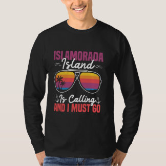 T-shirt Floride Touristique Voyage Appelle Palmier Islamo