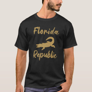 T-shirt Floridian Native Florida Né Florida Republic