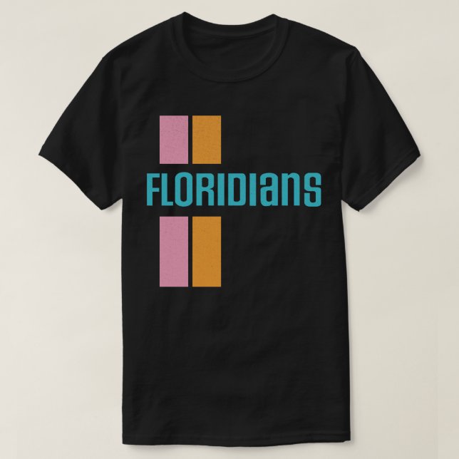 T-shirt Floridians de Miami en déficit Basketball ABA 1971 (Design devant)
