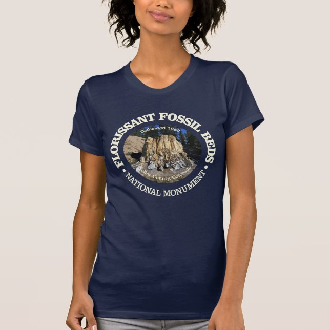 T-shirt Florissant Fossil Beds (NM) (Devant)