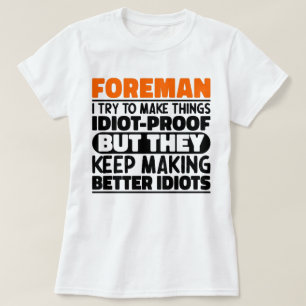 T-shirt Floriste J'Essaie De Faire Des Choses Drôle Dit Fl