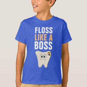 T-shirt Floss Kids' HanesTAGLESS®