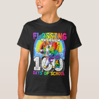Flossing through the 100 Days of School Flossing U
