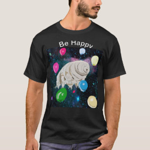T-shirt Flottement Tardigrade dans l'espace avec des