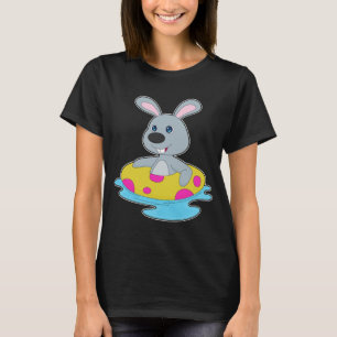 T-shirt Flotteur gonflable Lapin nageant Été