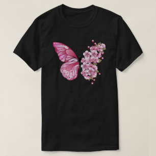 T-shirt Flower Butterfly