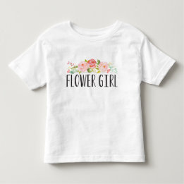 T-Shirt "Flower Girl Kleinkind" | Bridesmaid