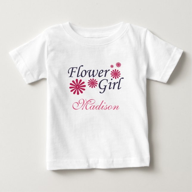 T-shirt Flower Girl Toddler (Devant)