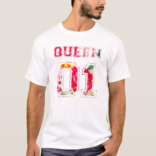 T-shirt Flower King et Queen Couple 01
