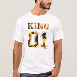 T-shirt Flower King et Queen Couple 01