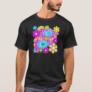 T-shirt Flower power