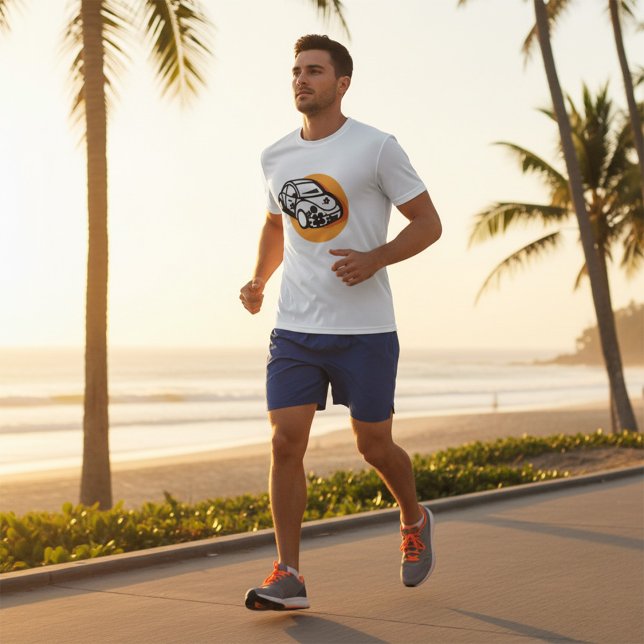 T-shirt Flower Power Car Cute Hippie Style (Créateur téléchargé)