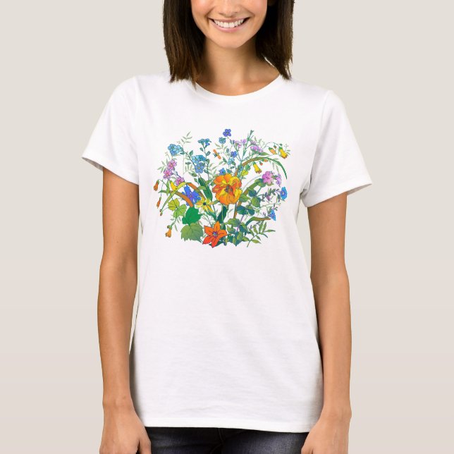 T-shirt 'FlowerMania (Devant)