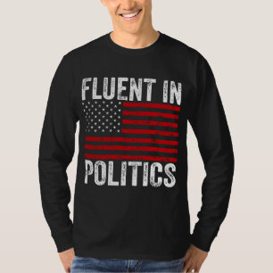 T-shirt Fluent en politique