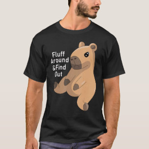 T-shirt Fluff autour et découvrez Capybara Capy Mean