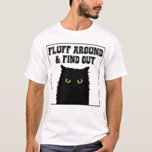 T-shirt Fluffez Autour Et Découvrez L'Amoureux des chats D