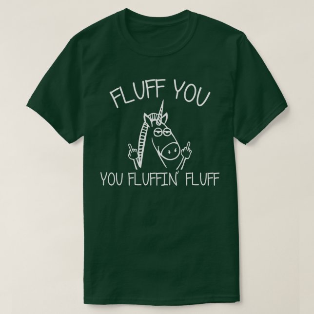 T-shirt Fluffin Vous Fluffin Fluff 1 (Design devant)