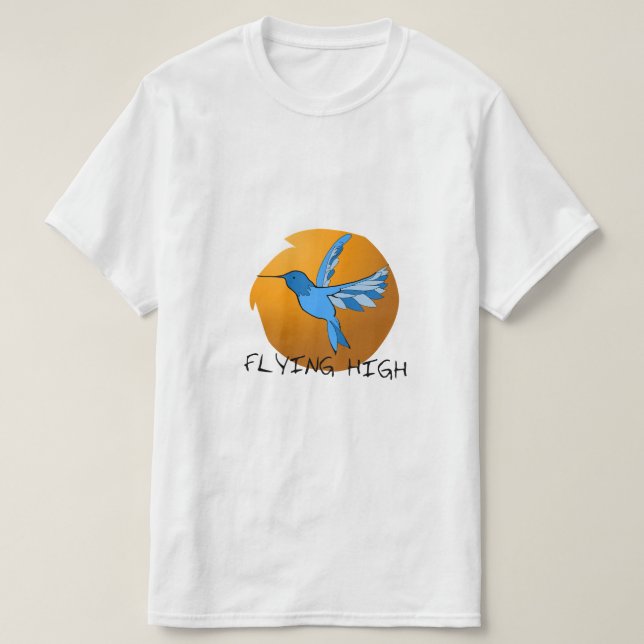 T Shirt — Flughoch (Design vorne)