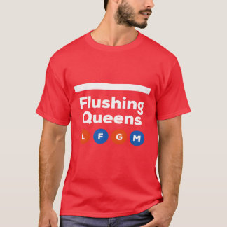 T-shirt Flushing Queens LFGM Métro rétro
