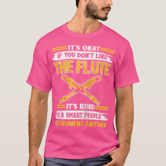 T-shirt Flute Chemise Drôle J'Aime La Flûte Flute P
