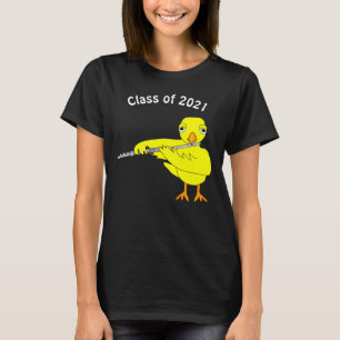 T-shirt Flute Chick Graduation