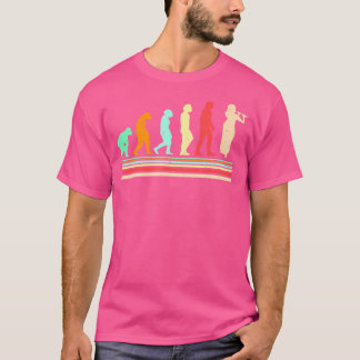 T-shirt Flûte de Marche Retro Flutist Musique