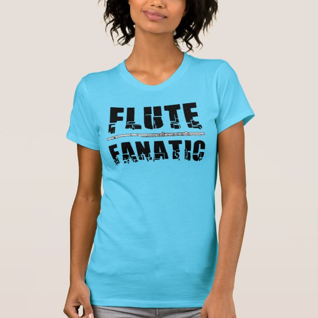T-shirt Flute Fanatique (Devant)