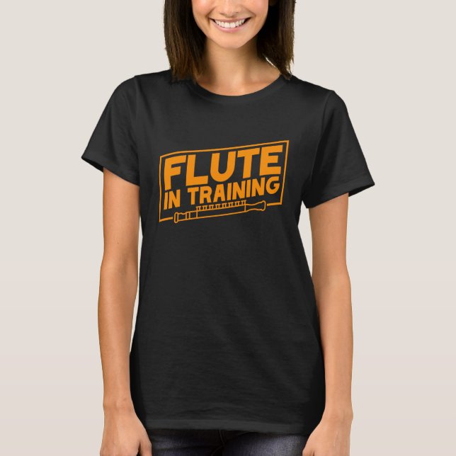 T-shirt Flute In Training I Flute (Devant)