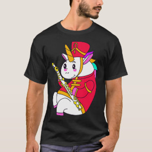 T-shirt Flûte Pour Filles Ados Flûte Unicorne