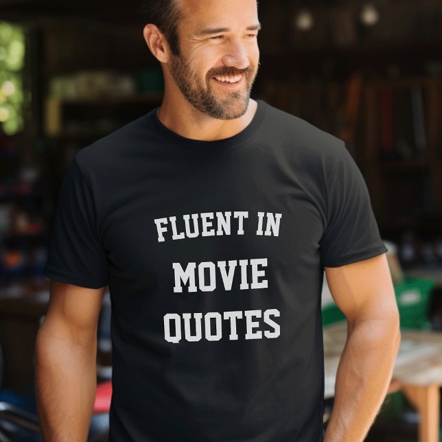 T-shirt Flux dans les citations de films (Créateur téléchargé)