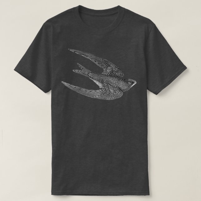 T-shirt Flux d'oiseaux rapides (Design devant)